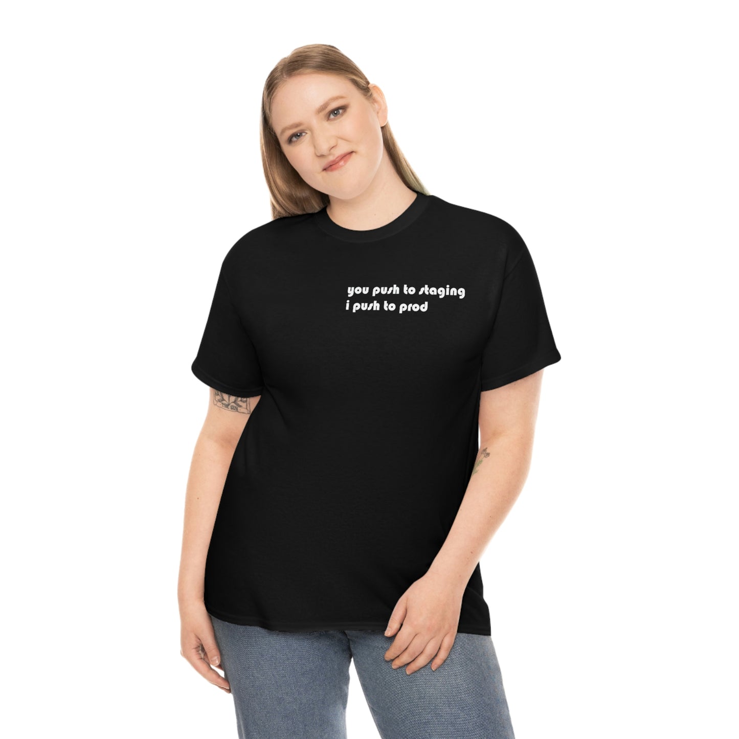 DevOps T-Shirt (I push to prod)