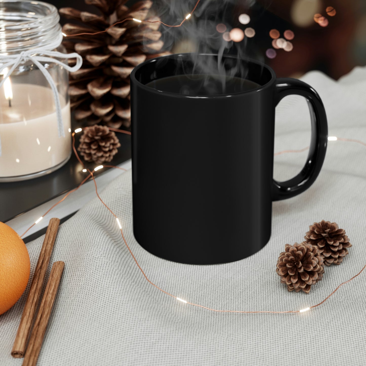 Vue 11oz Black Mug