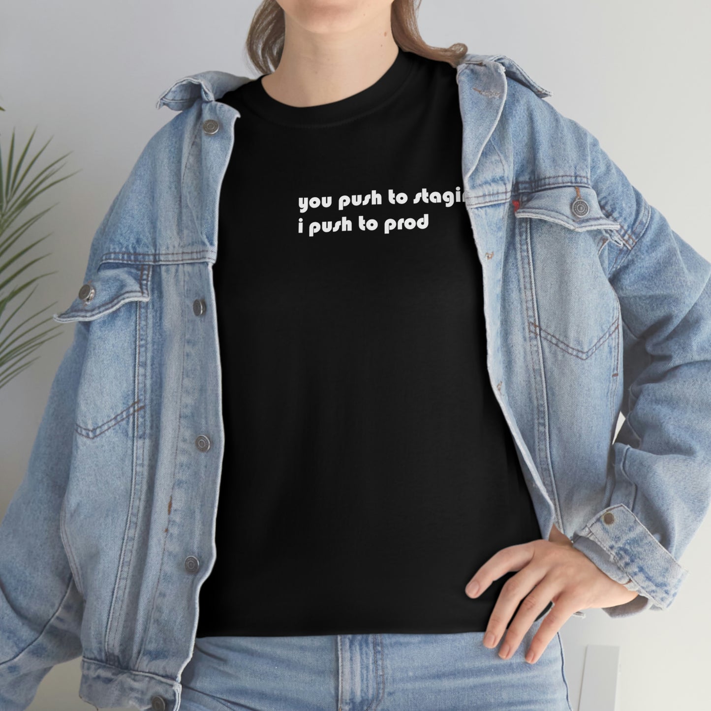 DevOps T-Shirt (I push to prod)